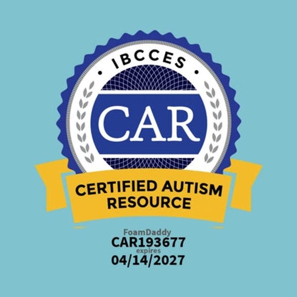 ​AZ Foam Magic is Proud to offer a Certified Autism Resource with our new foam cannon and its Foam E