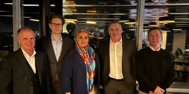 Planning meetings with international partner Greener Tokens on rollout of social impact projects 