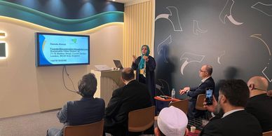 Delivering a high-level workshop in Saudi Arabia with international industry leaders on carbon & ESG