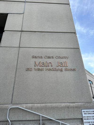 The Santa Clara County Main Jail located at 150 West Hedding Street in San Jose, California.