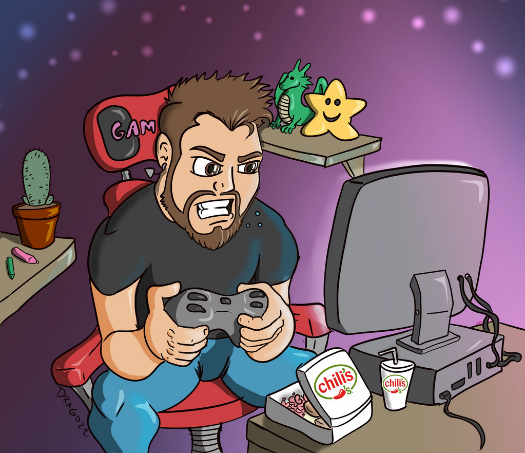 Dibujo hecho para unos featuring para la marca de Chilli's PR.