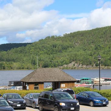 Explorer Point where two rivers meets - Mattawa and Ottawa.