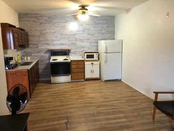 A Suite with a full Kitchen