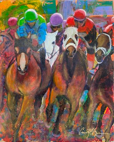 kentucky derby horses racing