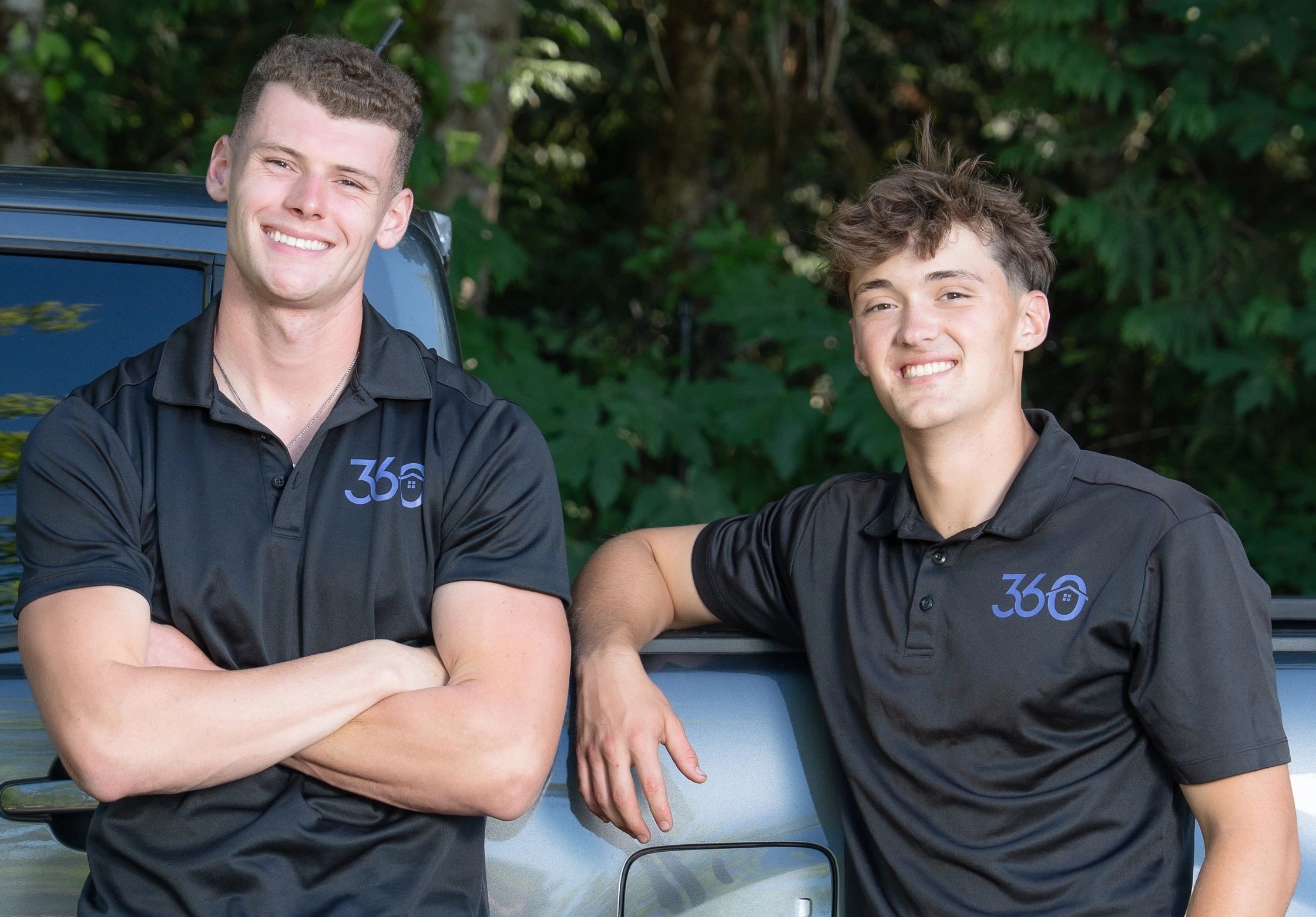 Luke and Connor, founders of 360 Home Services