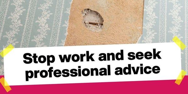 Emergency stop work when you find Asbestos