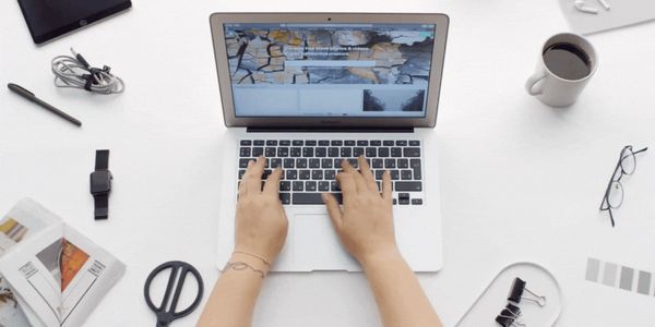 A Technical Writer is writing a Software Manual on laptop.