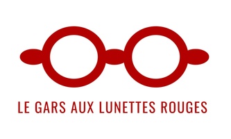 Le gars  aux lunettes rouges