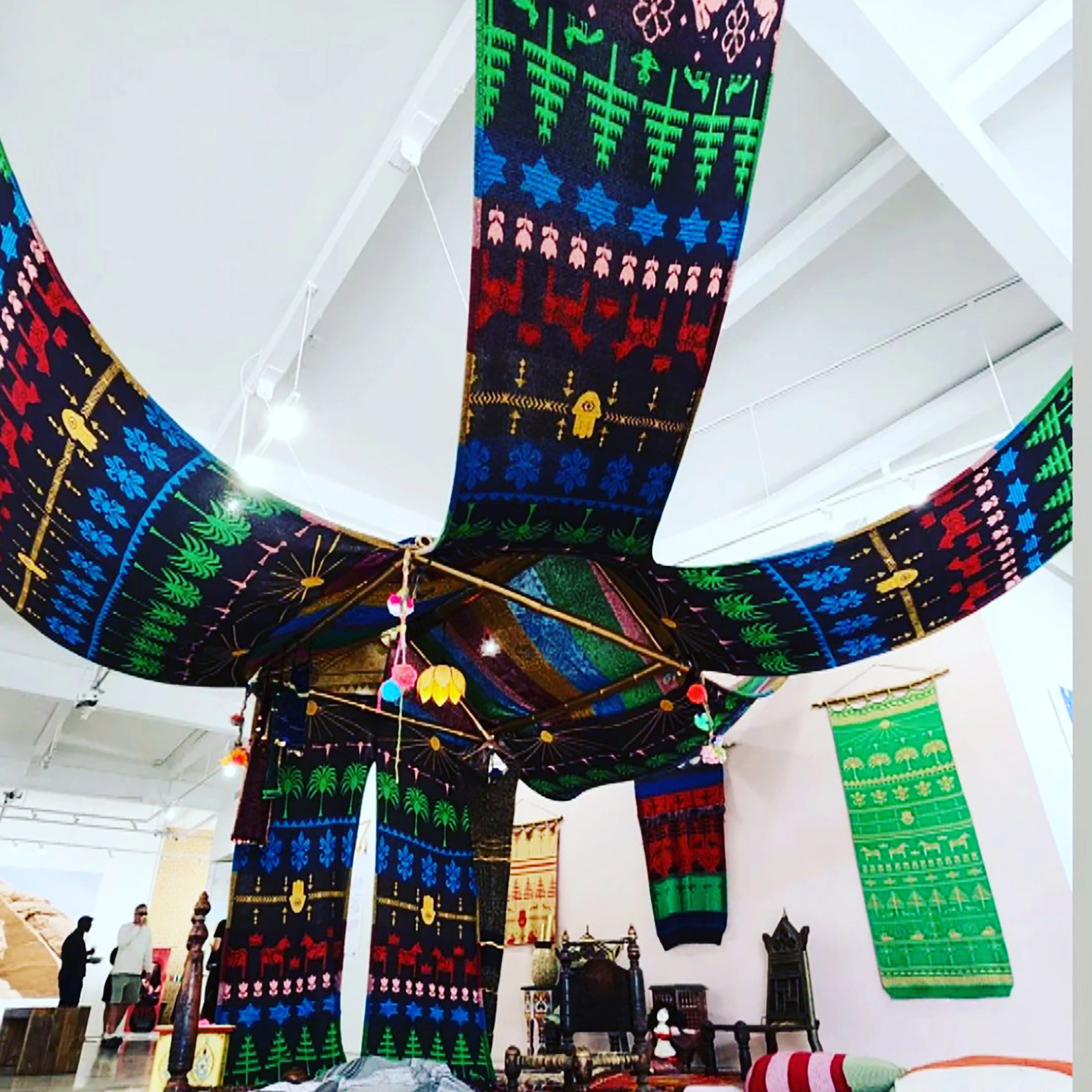 Berber Svenska Tent & wall hangings
Green Space Gallery