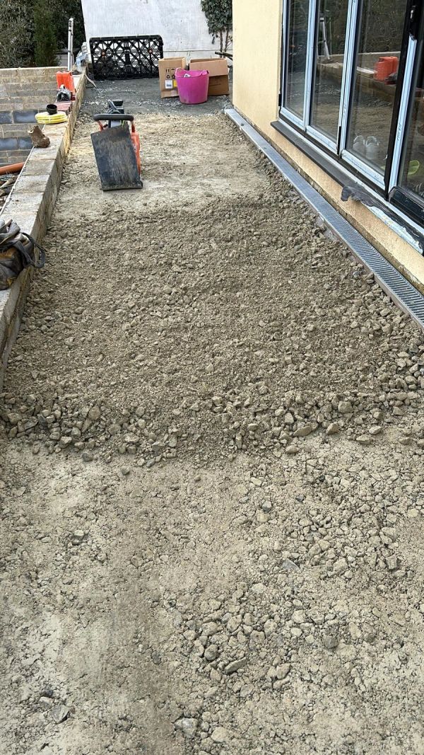 Groundworks, Garden, Patio