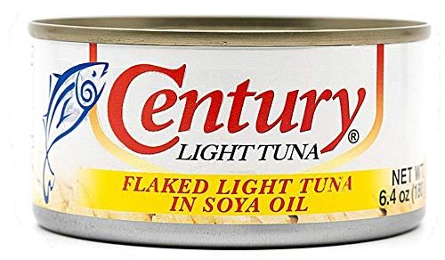 Century Light Tuna Flaked Light Tuna In Soya Oil 6.4oz