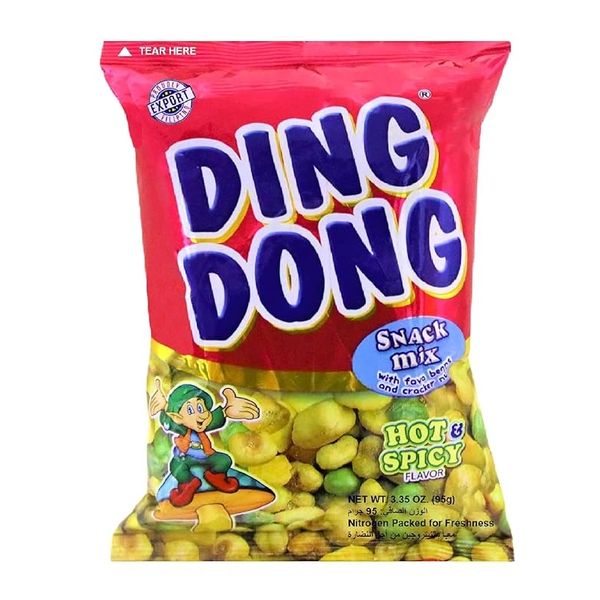 Ding Dong Snack Mix Hot & Spicy 3.35oz