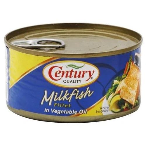 Century Milkfish Fillet in Vegetable Oil 6.5oz
