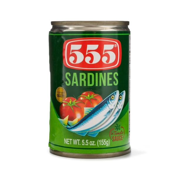555 Sardines In Tomato Sauce 5.5oz