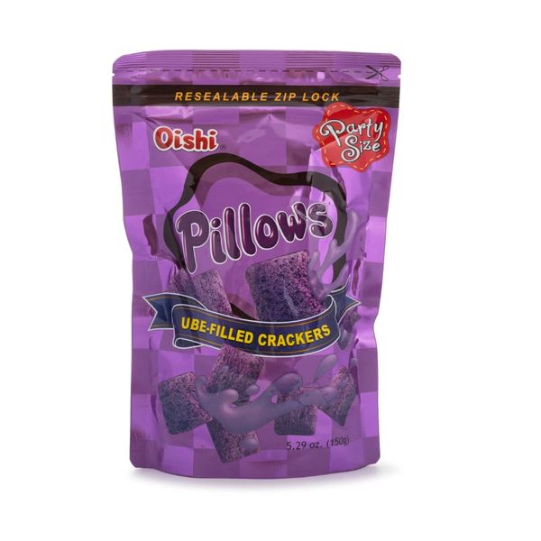 Oishi Pillows Ube Party size 150g