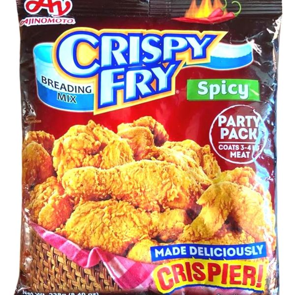Ajinomoto Crispy Fry Breading Mix Spicy Party Pack 8.4oz