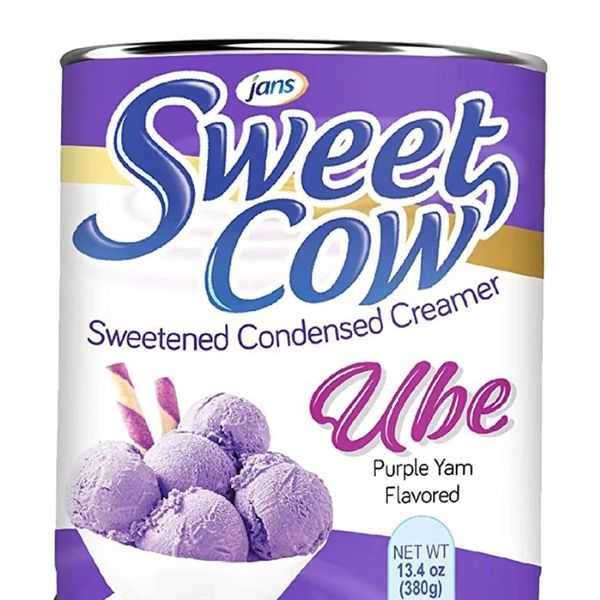 Jans Sweet Cow Condensed Milk Ube 13.4oz