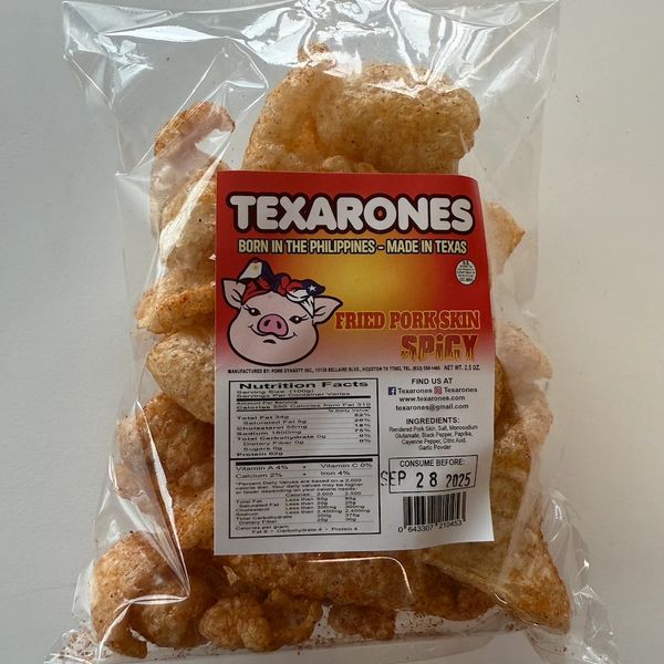 Texarones Chicharron Spicy
