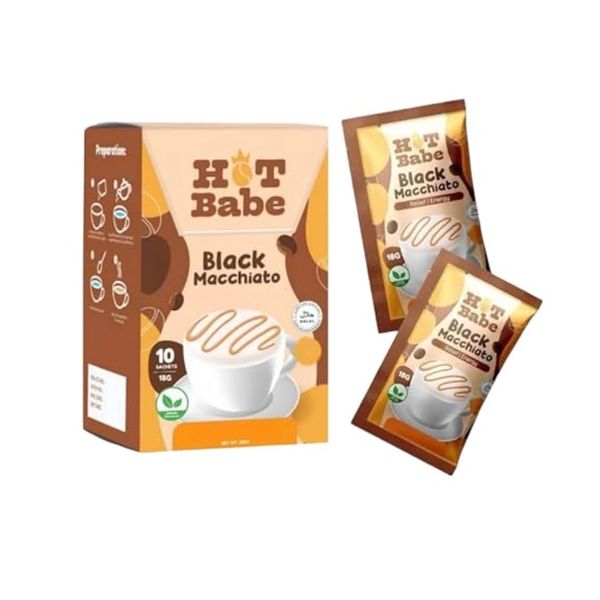 Hot Babe Black Macchiato by Kiray Celis (10 Sachets)