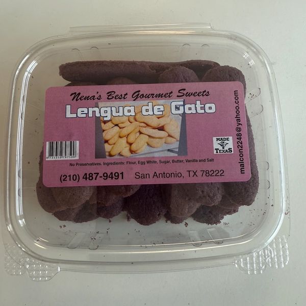Nena's Lengua De Gato Ube 4oz