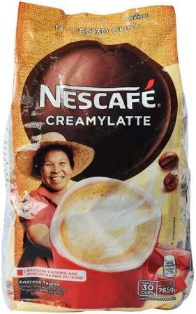 Nescafe Coffee Creamy Latte 30 Sachets