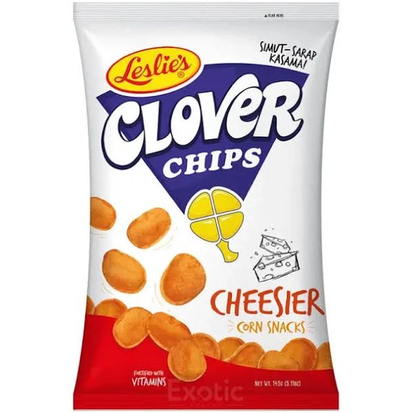 Leslie's Clover Chips Cheesier 5.11oz