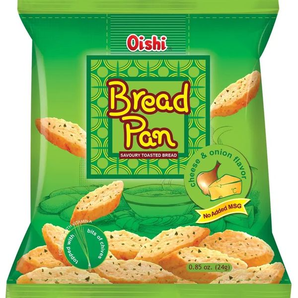 Oishi Bread Pan Cheese & Onion Flavor 1.48oz