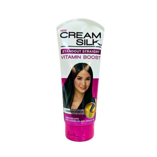 Cream Silk Standout Straight PINK