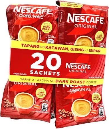 Nescafe 3 in 1 Original Instant Coffee (20 sachets)