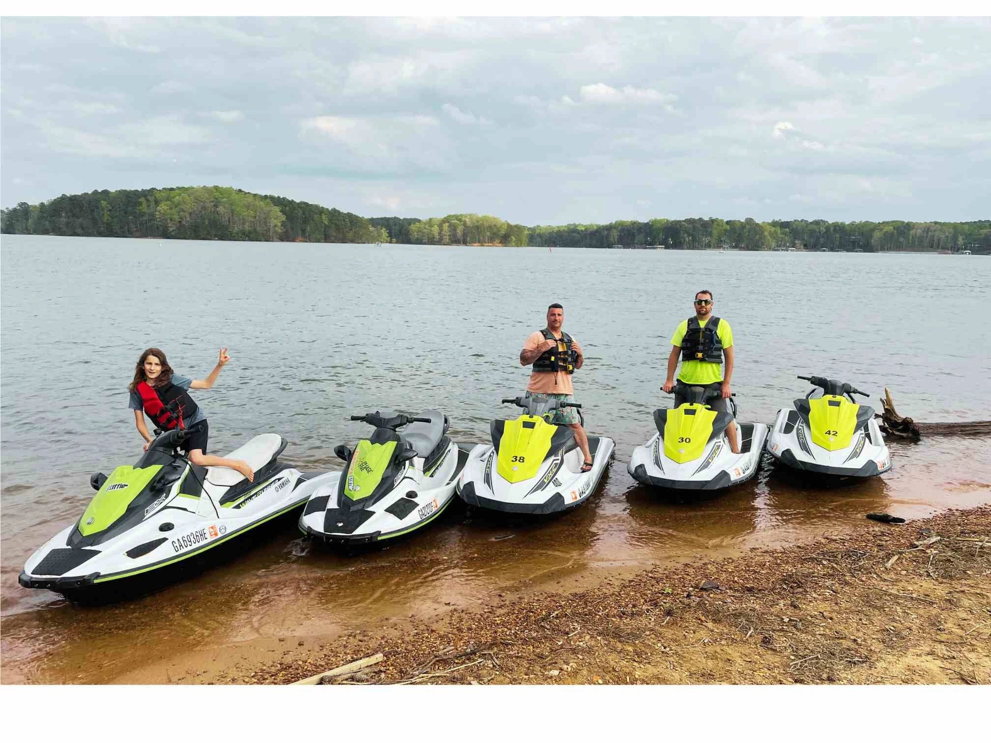 Water boat ski power jet lanier lake