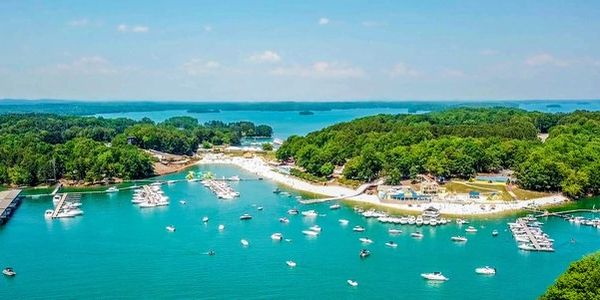 Lanier Islands on Lake Lanier, home of Margaritaville. 