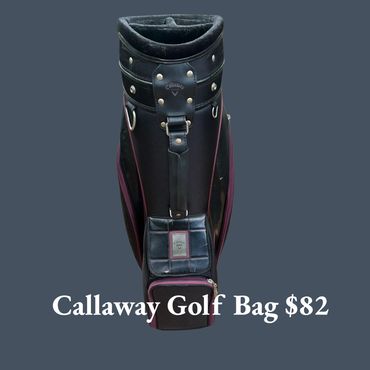 Black Callaway golf bag priced at $82.