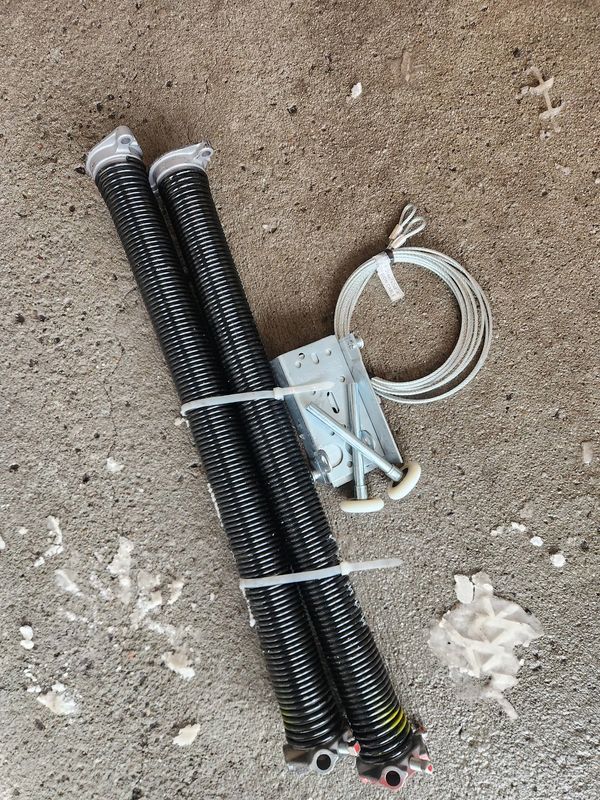 Springs, cables, bottom brackets and rollers replaced in Barrhaven