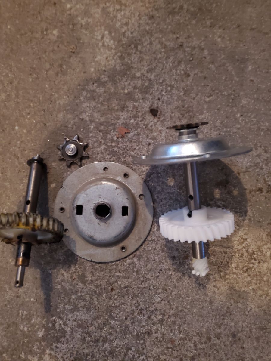 Garage door opener gear service in Carp, West Ottawa village