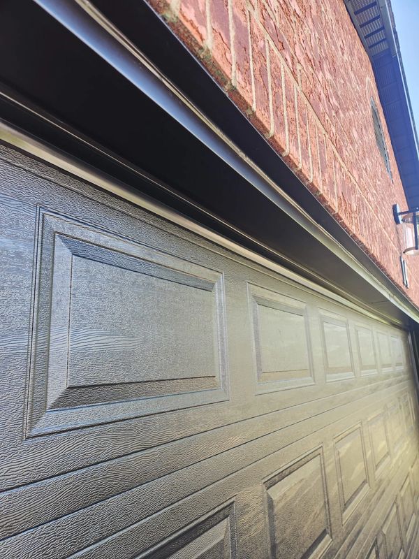 new garage door and new weather stripping in Kanata