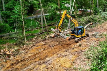 Construction on Fourmile Creek, Biltmore Forest, Asheville, NC