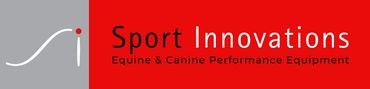 Logo of Sport Innovations, specializing in equine and canine performance equipment.