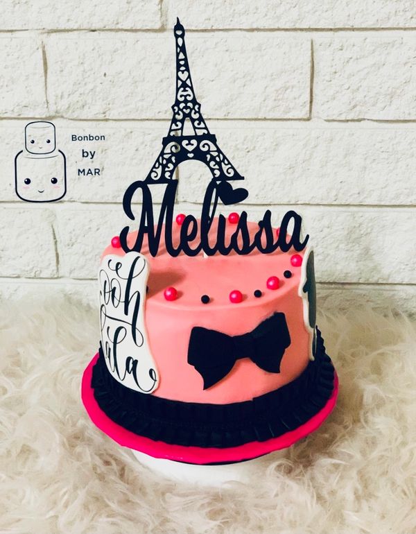 Louis Vuitton and Paris themed - Custom Cakes By Melissa