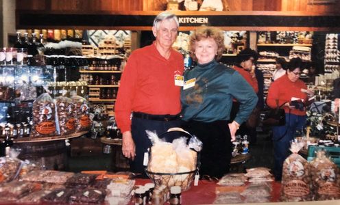 Dean and Ruth Miller at one of their first trade shows.