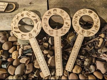 Discover nature like never before with our Wooden Nature Spotter Tools.