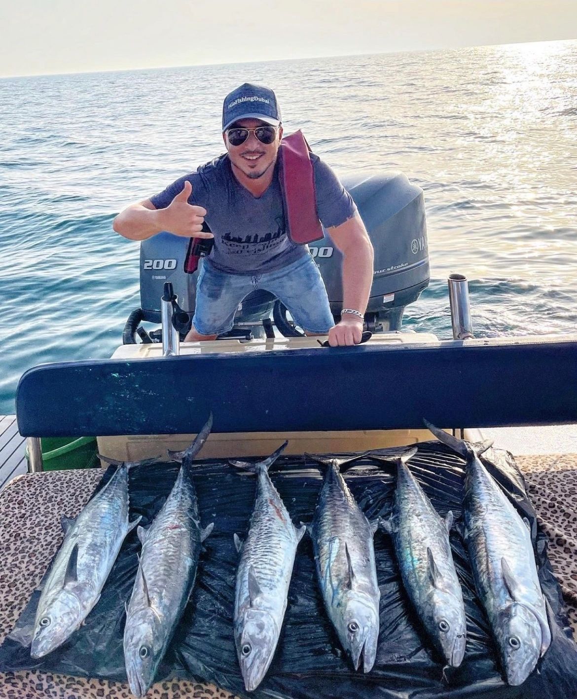 Casting for King Fish in Dubai