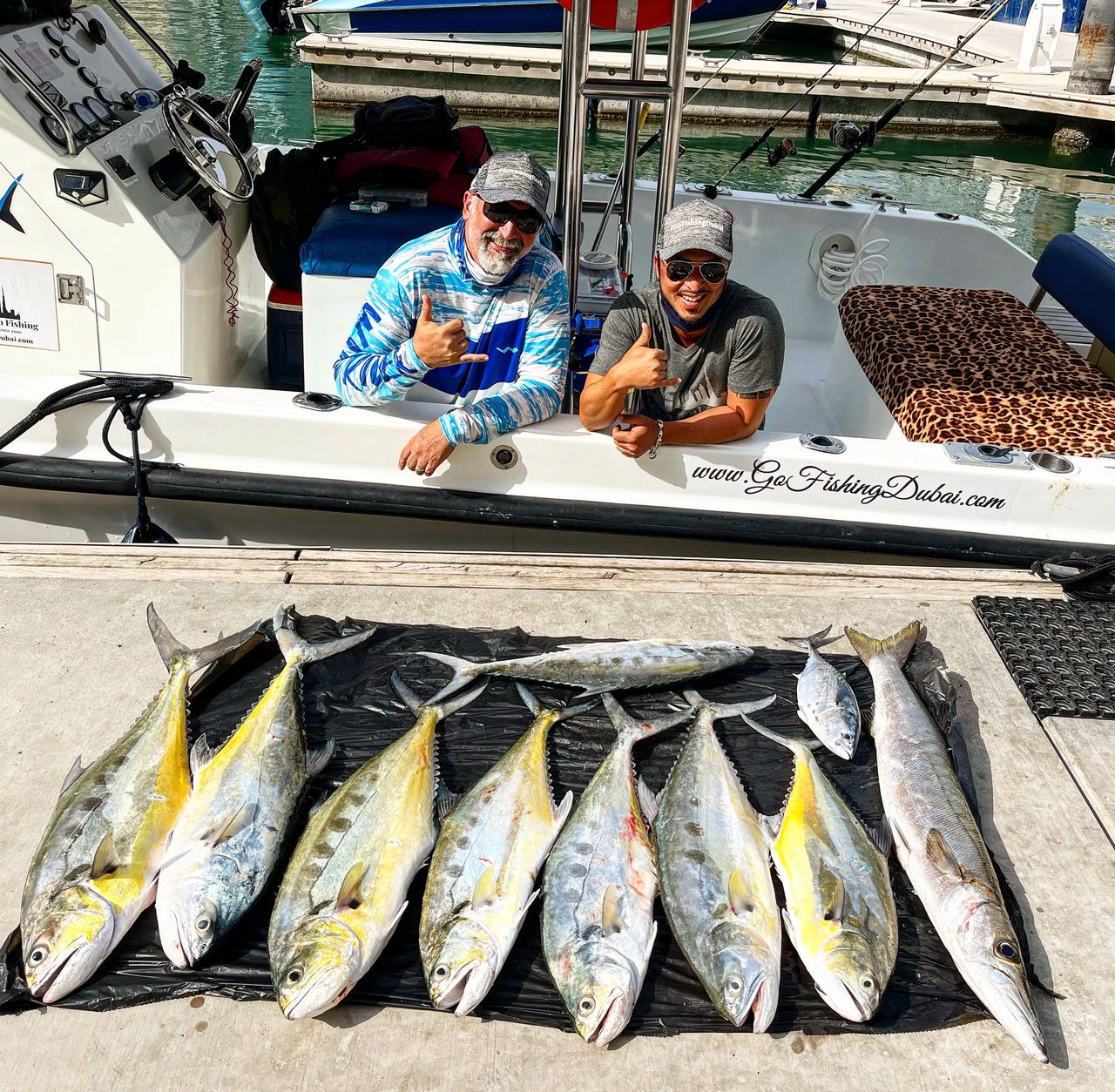 Casting for Queen fish in Dubai 