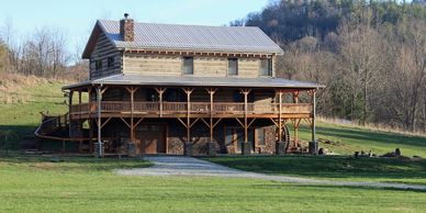 Spray Foam Insulation & Rustic Porches