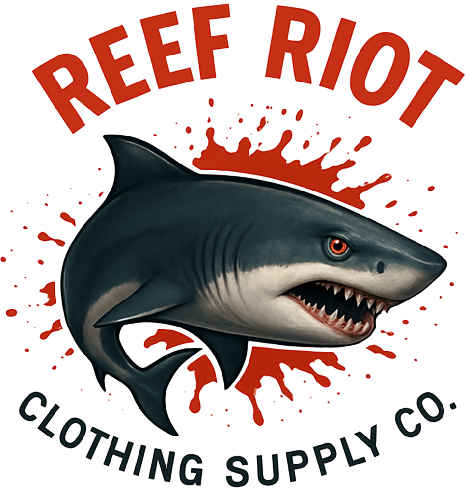 Reef Riot Clothing Clothing Co. Logo