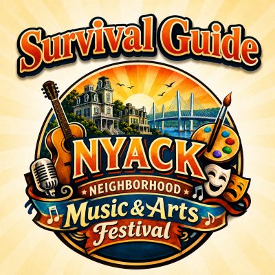 Survival Guide for Nyack Neighborhood Music &amp; Arts Festival.