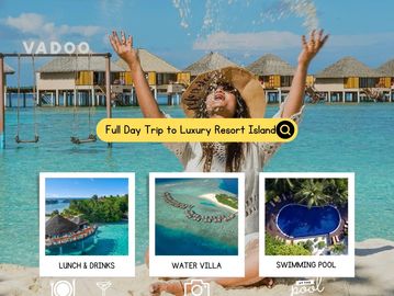 Enjoy Luxury Resort Island experience 