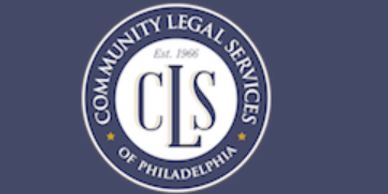 Logo of Community Legal Services of Philadelphia.