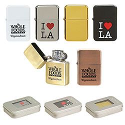 Flip Top Metal custom printed lighters quote/order request