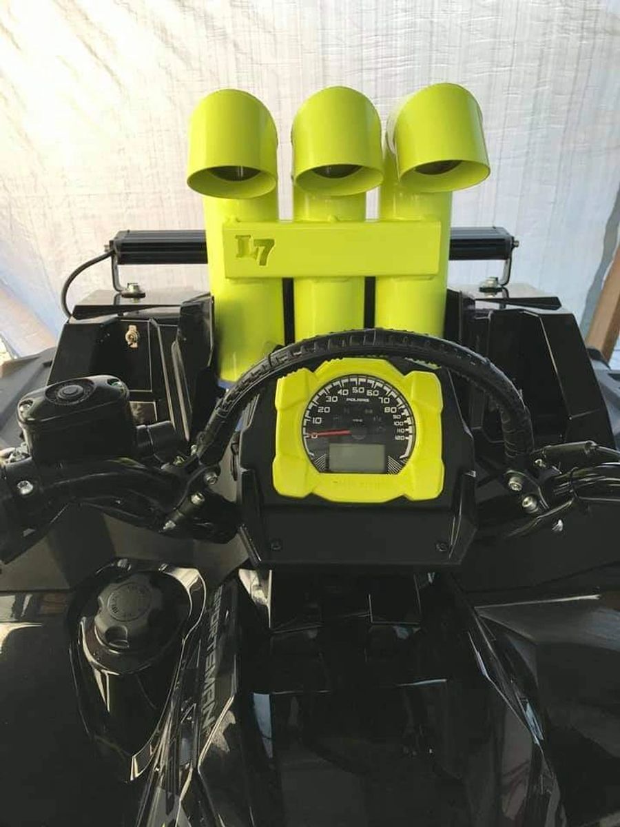 3 Aluminum Snorkel Riser Kit 16 21 Polaris Sportsman Highlifter Edition