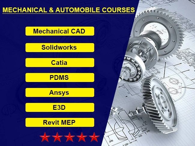 best computer training institute for mechanical design courses,and get 100% job assistance.